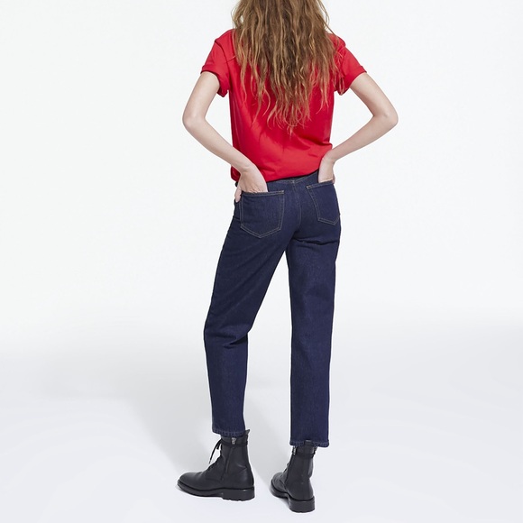 The Kooples Denim - NWT The Kooples Jeans size 27 DARK BLUE STRAIGHT-CUT JEANS